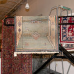 3’11” x 5’10” Handmade Wool Tribal Gabbeh Rug - Image 6
