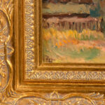IVAN VASILIEV “An Old Farmstead” Original Oil on Board - Image 3