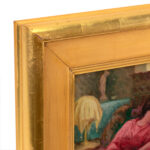 EMILE VOIZARD “A Quiet Moment” Original Oil on Board - Image 3
