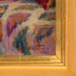 EMILE VOIZARD “A Quiet Moment” Original Oil on Board - Image 4