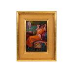 EMILE VOIZARD “Reverie” Original Oil on Board