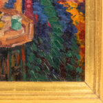 EMILE VOIZARD “Reverie” Original Oil on Board - Image 4
