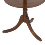 Vintage Duncan Phyfe Style Mahogany Two-Tier Side Table - Image 3