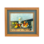 PAUL CEZANNE “Still Life with Milk Jug and Fruit” Framed Print