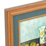 PAUL CEZANNE “Still Life with Milk Jug and Fruit” Framed Print - Image 3