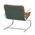 Vintage Pair of SELIG Mid Century Modern Tubular Steel Framed Chairs - Image 5