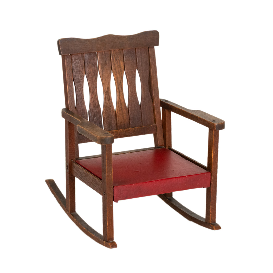 ZELST_107-2 Antique Child’s Rocking Chair - Image 1