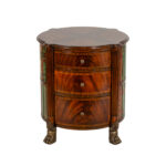 MAITLAND SMITH Round Faux Book Table