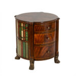 MAITLAND SMITH Round Faux Book Table - Image 2