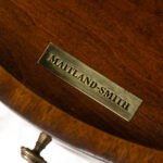 MAITLAND SMITH Round Faux Book Table - Image 7