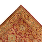8’9” x 6’1” Hand Knotted Agra Wool Rug
