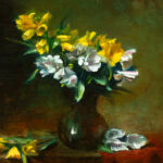 GREGG KREUTZ Original Oil Floral Still Life - Image 2