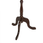 REPLOGLE Floor Globe in Cherry Finish Stand - Image 3
