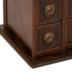 Antique 4 Drawer Tabletop Chest - Image 3