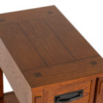 Arts & Crafts Style Single Drawer End Table - Image 2