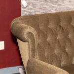 DREXEL HERITAGE Tufted Wing Back Sofa - Image 2