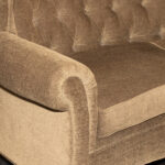 DREXEL HERITAGE Tufted Wing Back Sofa - Image 3