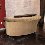 DREXEL HERITAGE Tufted Wing Back Sofa - Image 7