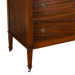 Vintage Mahogany Chest of Drawers with Swag Details - Image 6
