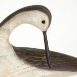 ROE “DUC MAN” TERRY Handcrafted Shorebird on Stand - Image 2