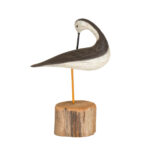 ROE “DUC MAN” TERRY Handcrafted Shorebird on Stand - Image 4