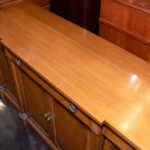 Vintage DREXEL French Regency Louis XVI Style Walnut Sideboard - Image 3