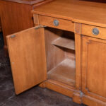 Vintage DREXEL French Regency Louis XVI Style Walnut Sideboard - Image 5