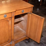 Vintage DREXEL French Regency Louis XVI Style Walnut Sideboard - Image 7