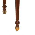 Vintage BAKER Oval Mahogany Side Table - Image 4
