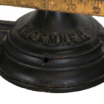 HENRY TROEMNER Cast Iron Balance Scale with Polished Brass Scoop Pan - Image 4